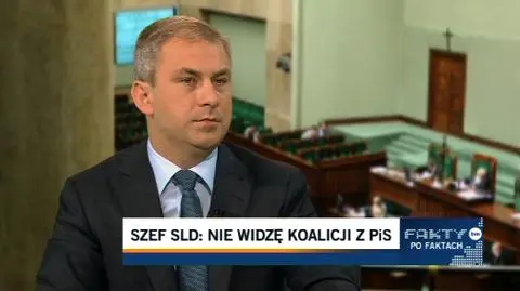 Grzegorz Napieralski koalicyjnych rozmów z PO nie odrzuca