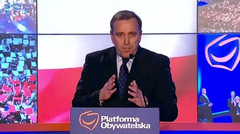 Grzegorz Schetyna nawoływał do powrotu do korzeni