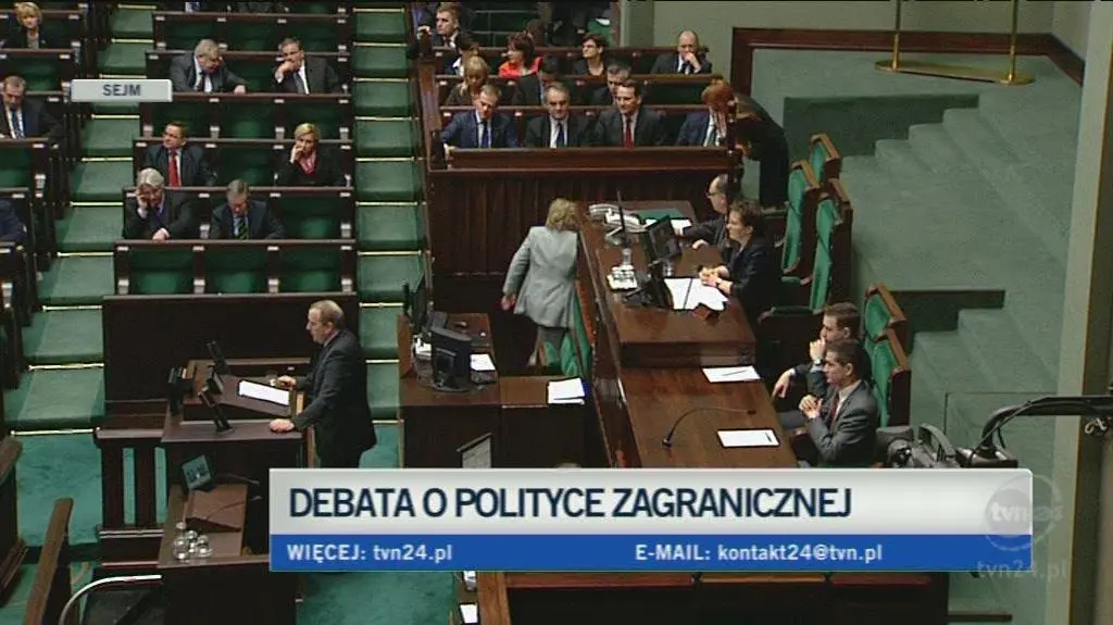 Grzegorz Schetyna o priorytetach MSZ (TVN24)