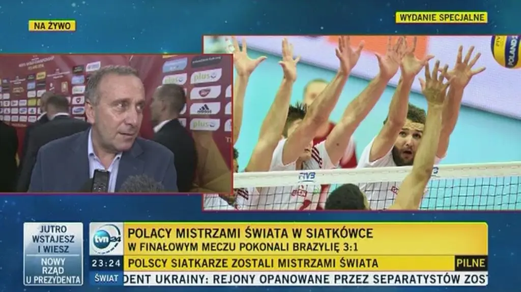 Grzegorz Schetyna też kibicował polskiej drużynie