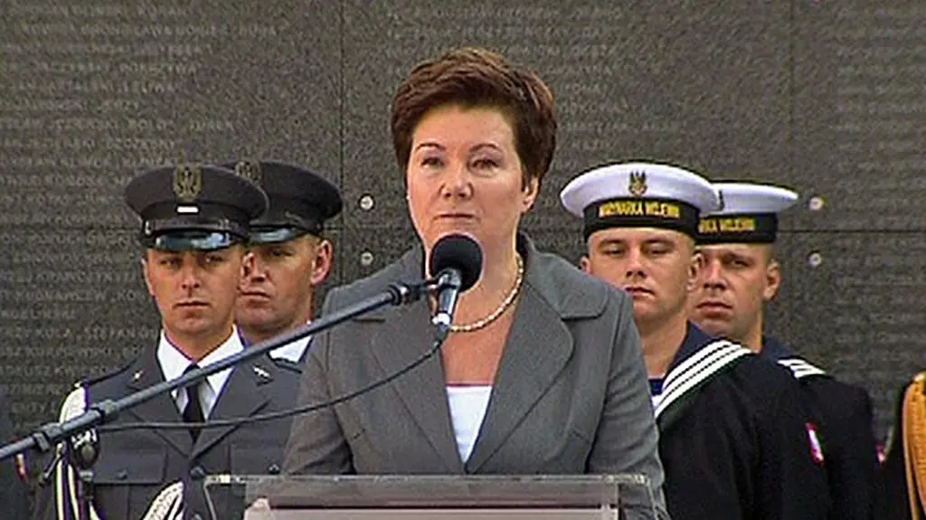 Hanna Gronkiewicz-Waltz na spotkaniu z powstańcami