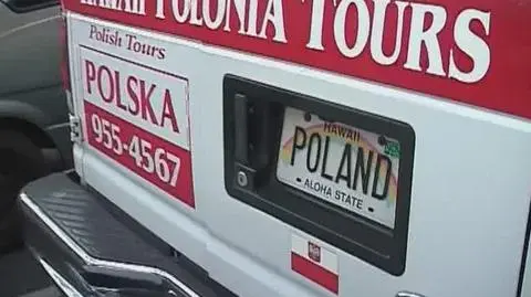 Hawajczyk mówi po polsku (TVN24)