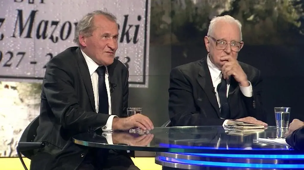 Henryk Wujec i Andrzej Wielowieyski wspominają Tadeusza Mazowieckiego 