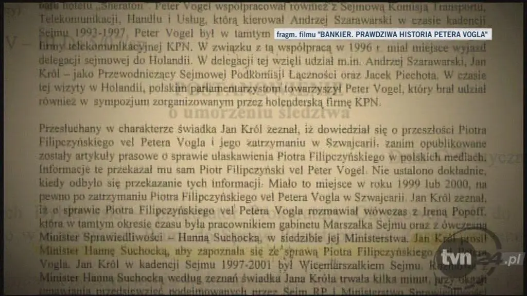 Historia Petera Vogla / TVN