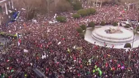 Hiszpania strajkowała