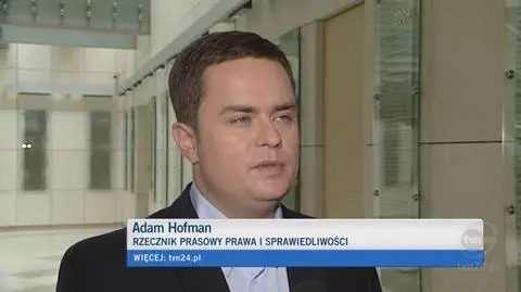 Hofman i Kurski o liście Kaczyńskiego (TVN24)