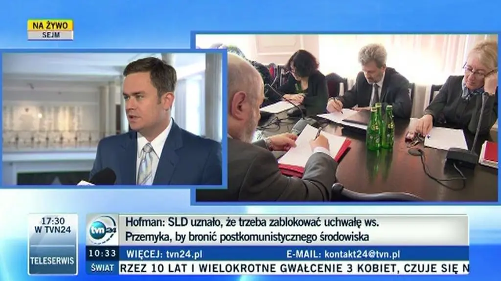 Hofman: Z SLD nie ma o czym rozmawiać 