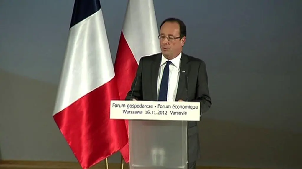 Hollande na forum ekonomicznym: cieszę się, że mogę nadać relacjom nowy impuls