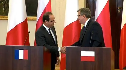 Hollande opowiada się za pogłębieniem unii gospodarczej i walutowej