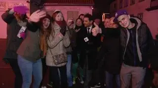 Huczna zabawa w Sopocie 