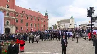 Hymn Polski na pl. Zamkowym