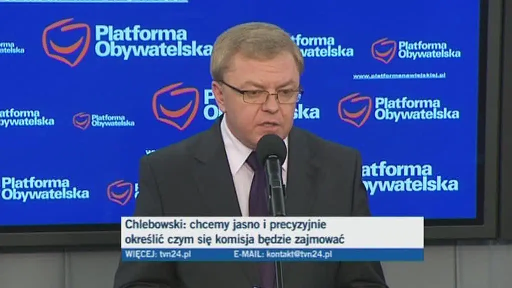 Idealny kandydat według Zbigniewa Chlebowskiego