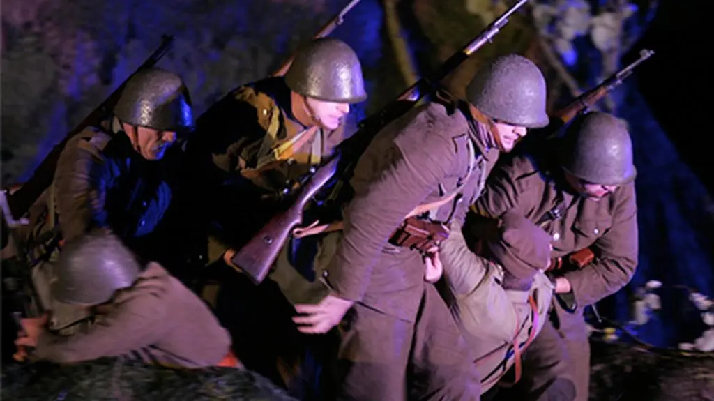 Inscenizacja na Westerplatte (film: Urząd Miejski w Gdańsku)