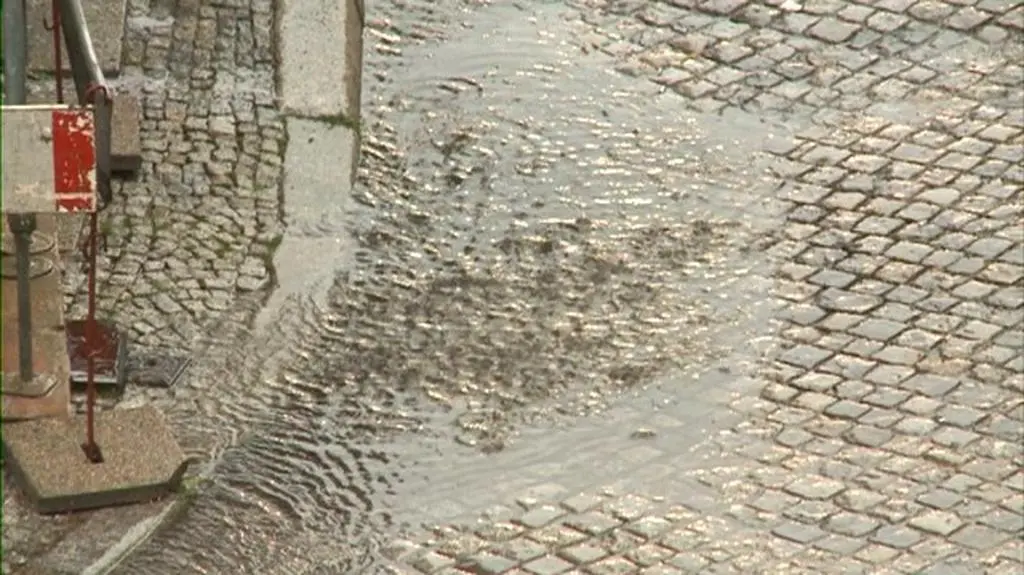 Intensywne opady deszczu na Dolnym Śląsku 