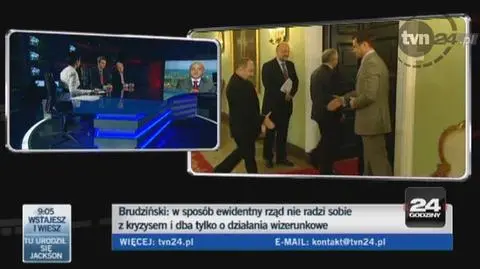 Iwiński: Nie można sięgajac prawą ręką do lewego ucha mówić o konkretnej kwestii