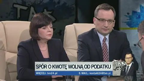 IZABELA LESZCZYNA I ZBIGNIEW ZIOBRO W TAK JEST 