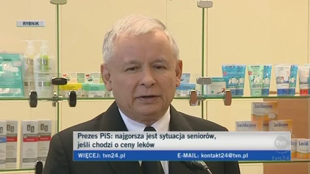 J. Kaczyński obawia się aptek sieciowych