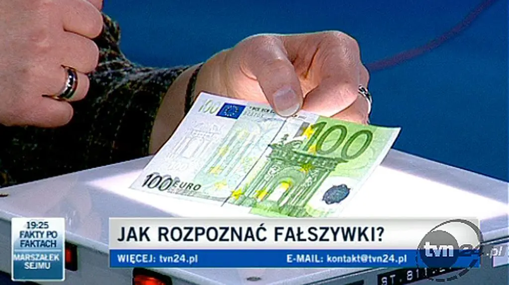 Jak rozpoznać fałszywki, radzi Elżbieta Waśkiewicz z NBP