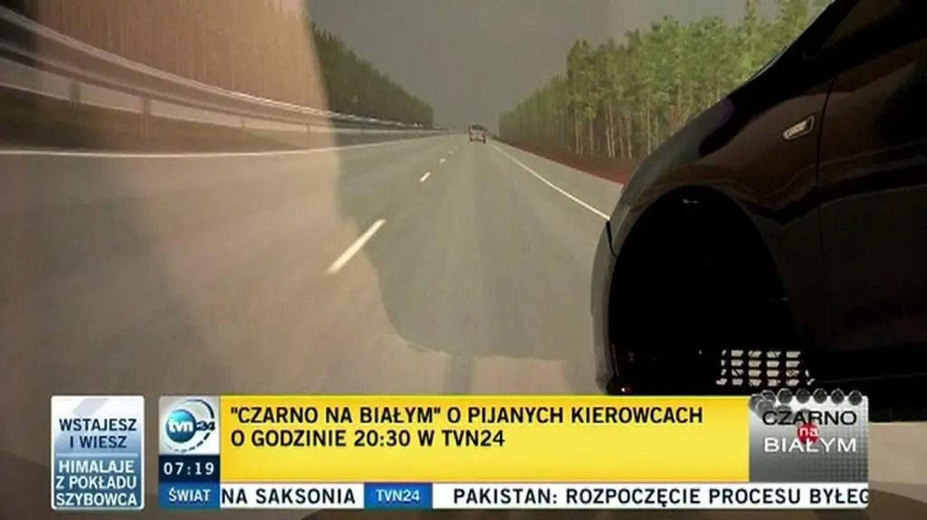 Jak widzi pijany kierowca? 