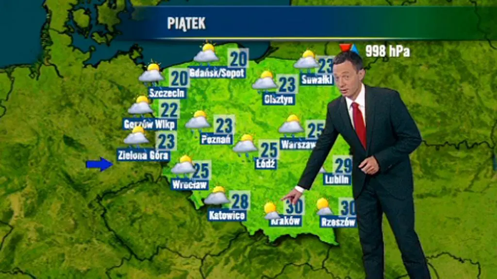 Jaka pogoda będzie w piątek?