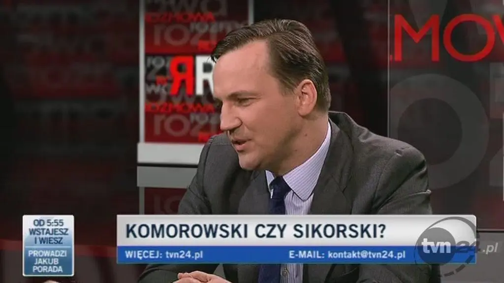 Jakiej kampanii spodziewa się Sikorski?