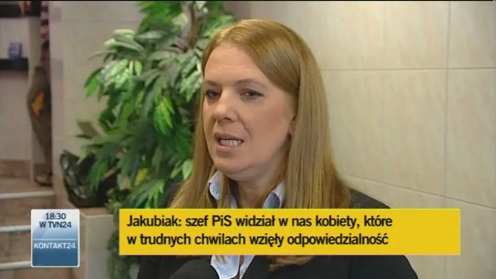 Jakubiak: Nie krytykowałam PiS-u