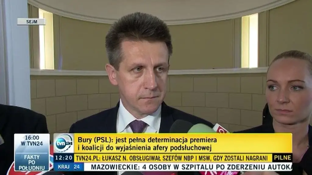 Jan Bury: koalicja trwa co najmniej do końca wakacji