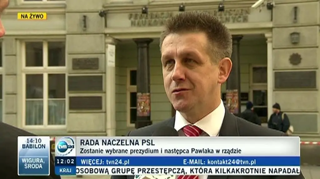 Jan Bury o wystąpieniu szefa PSL-u