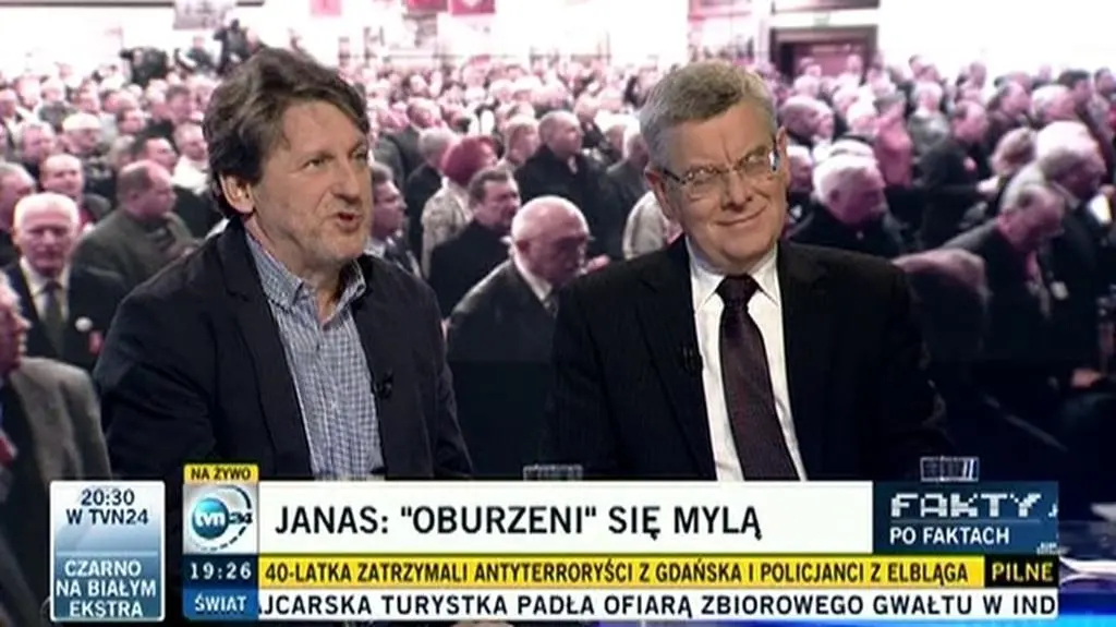 Janas i Nałęcz o spotkaniu oburzonych