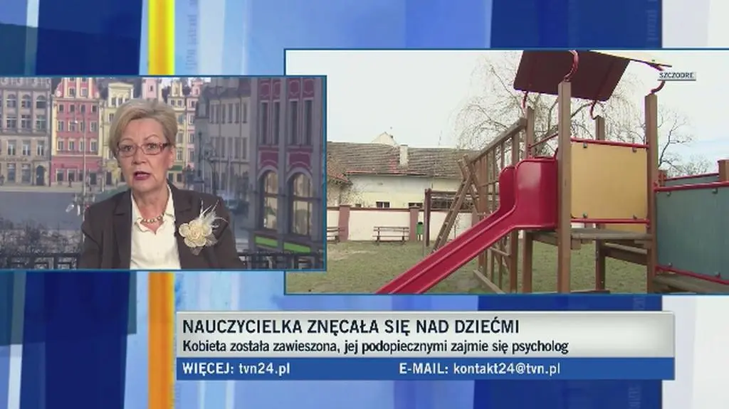 Janina Jakubowska z dolnośląskiego kuratorium oświaty o zachowaniu nauczycielki  