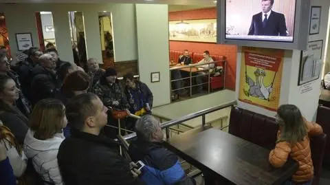 Janukowycz ucieka. Poszukiwania trwają
