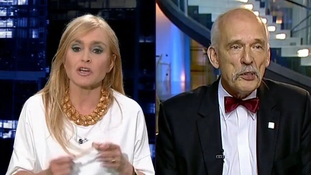 Janusz Korwin-Mikke wymienia komunistów w PE