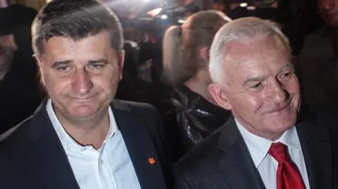 Janusz Palikot i Leszek Miller - razem, ale osobno
