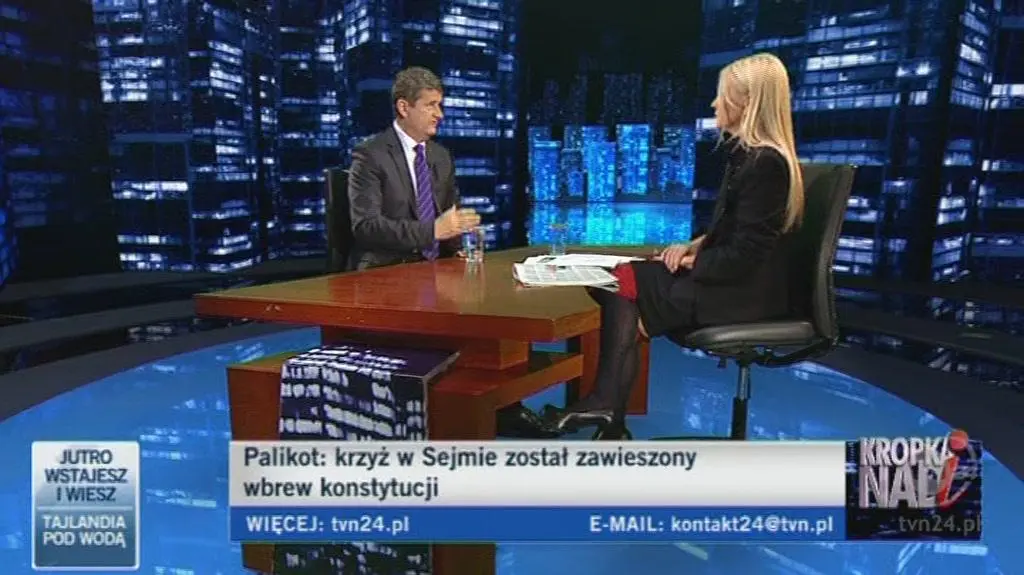 Janusz Palikot o "zawłaszczaniu krzyża"