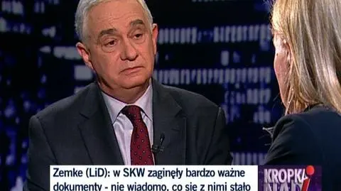 Janusz Zemke w "Kropce nad I"