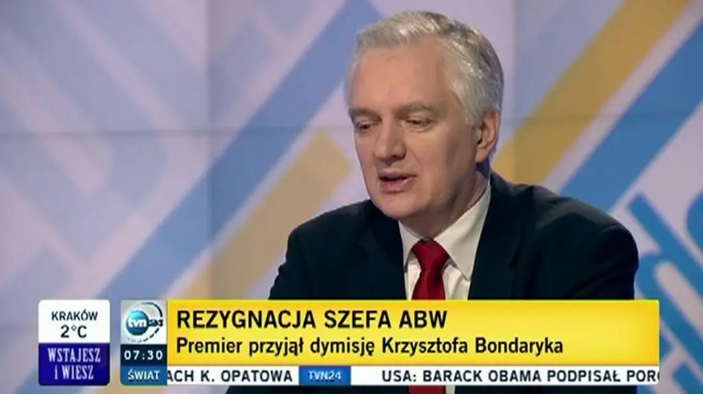 Jarosław Gowin ocenił odejście szefa ABW