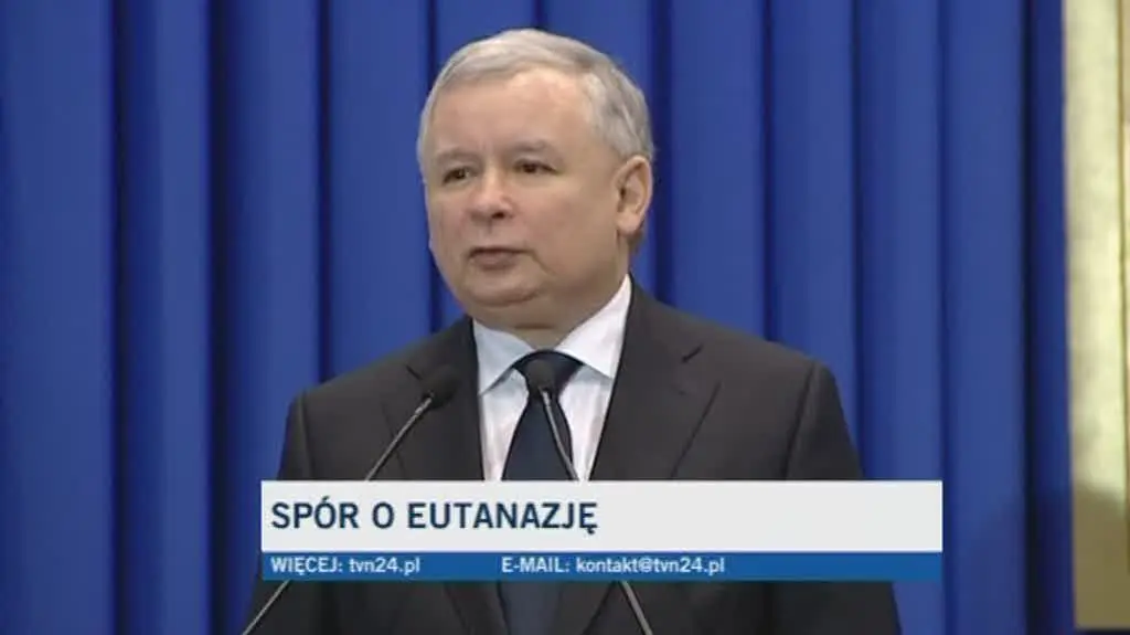 Jarosław Kaczyński o eutanazji