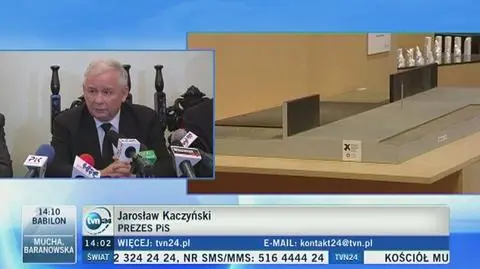Jarosław Kaczyński o pomniku smoleńskim