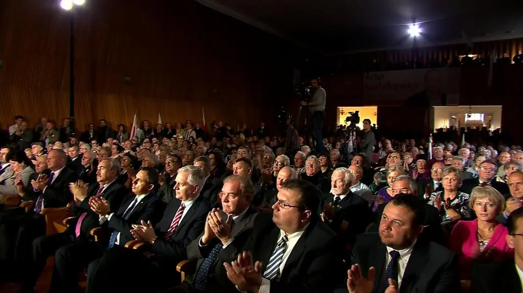 Jarosław Kaczyński wystąpił na konwencji PiS