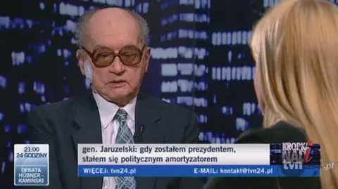 Jaruzelski o swoich błędach