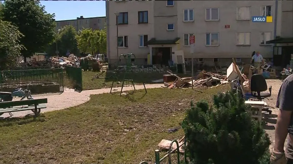 Jasło sprząta po powodzi