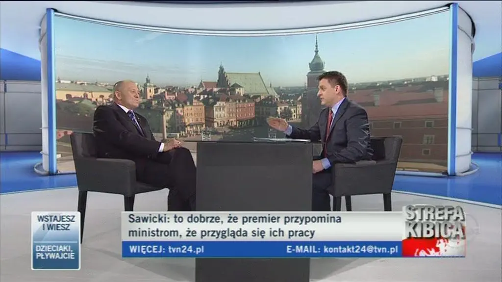 "Jeden na Jeden" z Markiem Sawickim (TVN24)