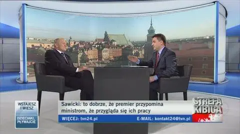 "Jeden na Jeden" z Markiem Sawickim (TVN24)