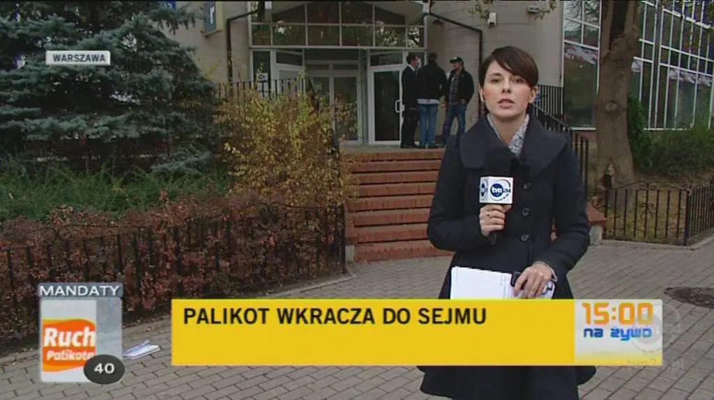 Jeden z przyszłych posłów Bartłomiej Bodio (TVN24)
