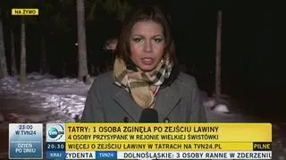 Jedna osoba zginęła po zejściu lawiny