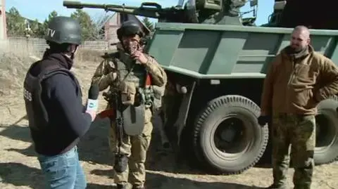 "Jestem Kozakiem z Zaporoża. To mój pierwszy dzień na wojnie"