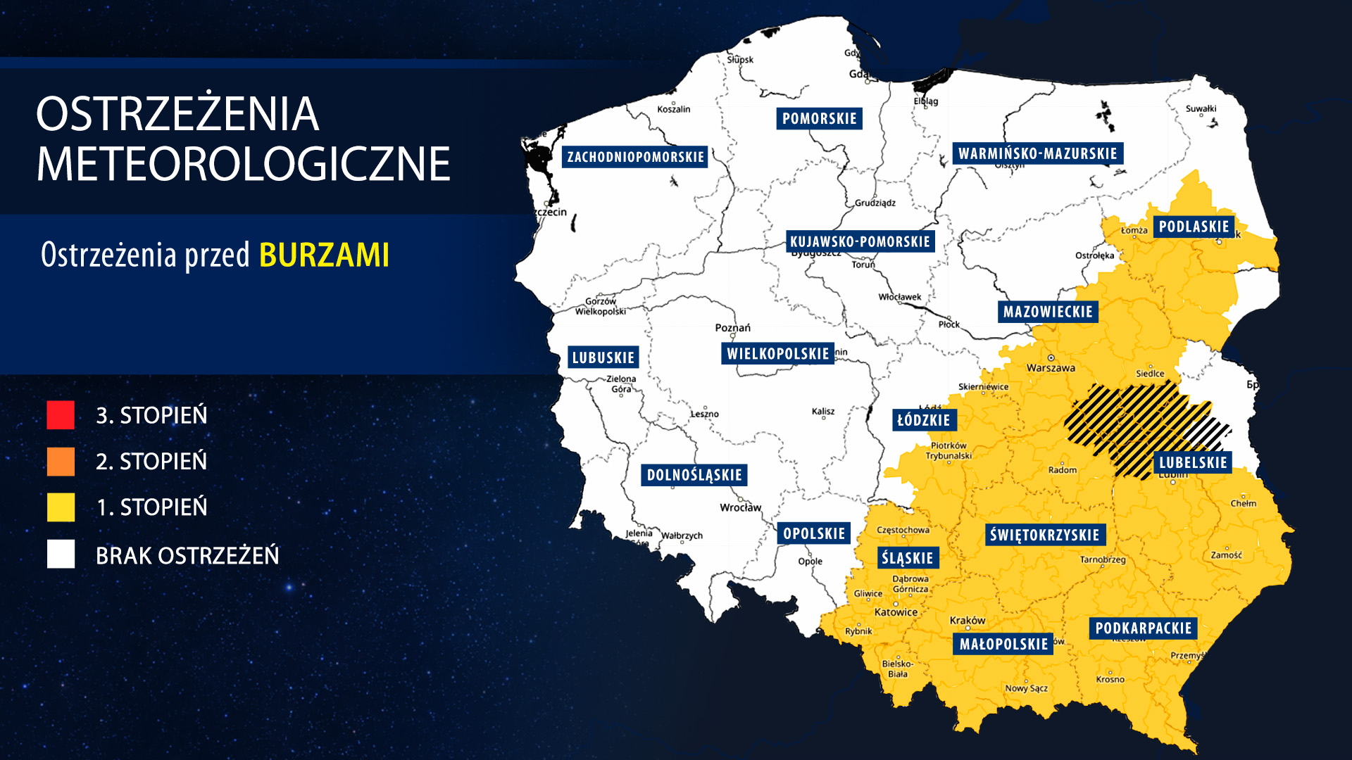 Ostrzeżenia meteorologiczne IMGW