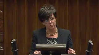 Joanna Kluzik-Rostkowska z PO o związkach partnerskich