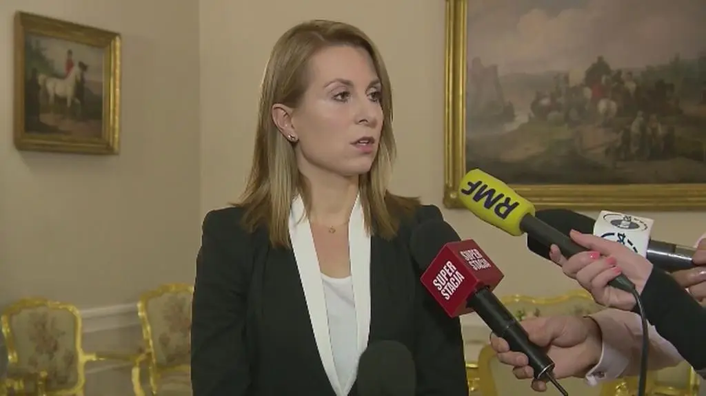 Joanna Trzaska-Wieczorek‬ nie chciała komentować nowego składu PKW