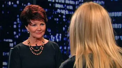 Jolanta Kwaśniewska w "Kropce nad i"
